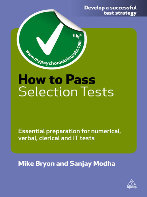Title details for How to Pass Selection Tests by Mike Bryon - Available